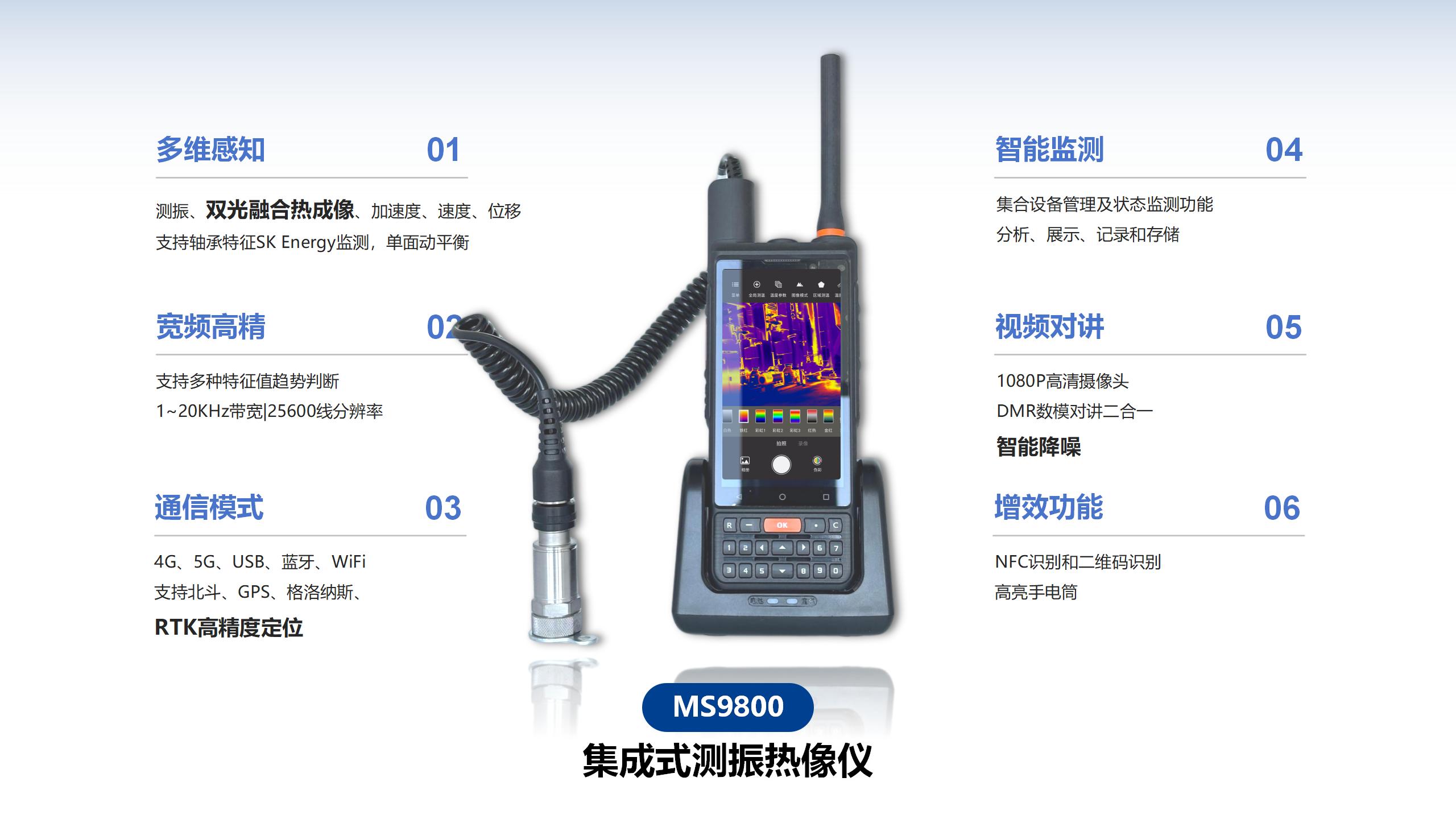 集成式测振热像仪MS9800